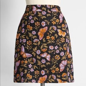 Modcloth x Princess Highway „I Believe I Can Butterfly“ Miniskirt- Never Worn